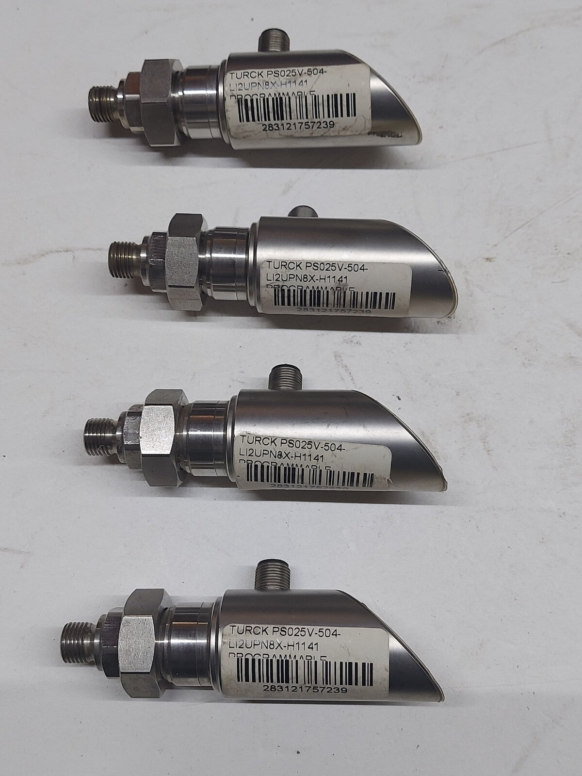 TURCK PS025V-504-LI2UPN8X-H1141 PROGRAMMABLE PRESSURE SENSOR VERY GOOD CONDITION