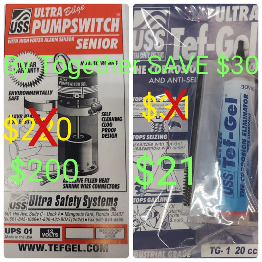UPS-01 SENIOR  12 VOLT AND TG-1 20 CC Syringe  CORROSION ELIMINATOR Save $30