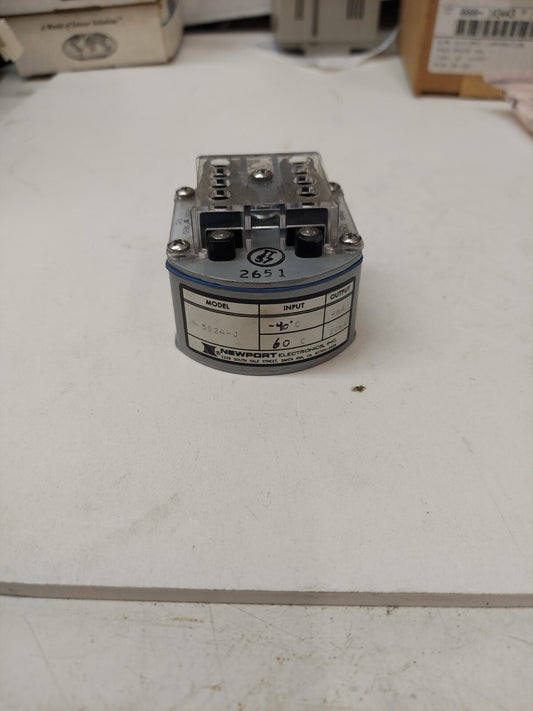 NEWPORT 502A-J 4-20MA THERMOCOUPLE TRANSMITTER INPUT -40C-60 C OUTPU 4mA-20mA